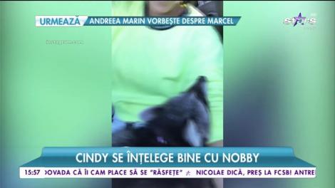 Adelina Pestriţu încearcă să-și dreseze ratonul