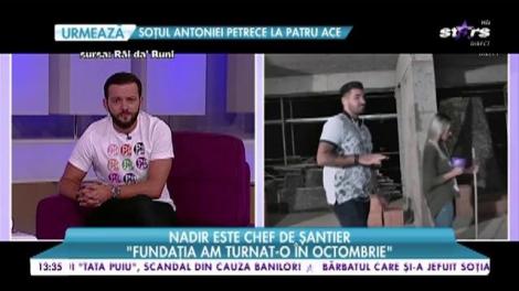 Nadir este şef de echipă pe şantier! Îşi face un bloc cu patru etaje!