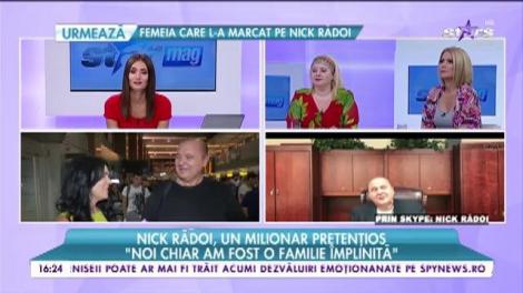 Nick Rădoi, un milionar pretențios: ”Îmi doresc ca femeia să mă reprezinte”