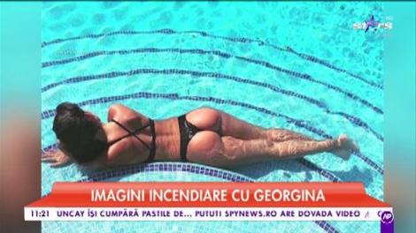 El cu picioarele, ea cu tot corpul! Iubita lui Cristiano Ronaldo, mai sexy ca niciodată într-o ședință foto incendiară!