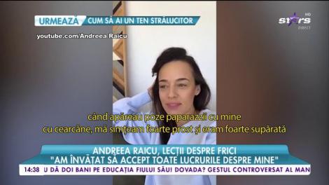 Andreea Raicu, urmărită toată viaţa de traumele copilăriei