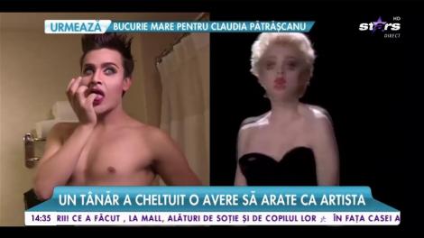 Bărbatul care arată ca Madonna