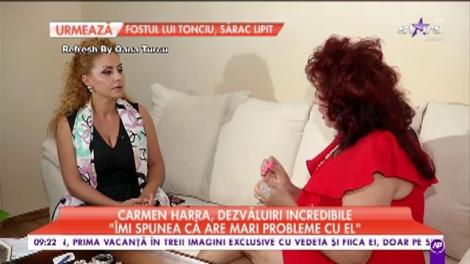 Carmen Harra, dezvăluiri incredibile: ”La Năstase, veneau și soția, dar și iubita”