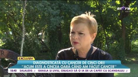 Dana Deac, diagnosticată cu cancer de cinci ori: "Trebuie sintotdeauna să ai o relaţie de negociere cu cancerul"