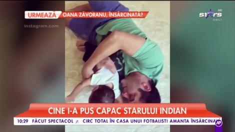 Salman Khan nu e chiar atât de dur. Starul indian este topit după nepoțelul său