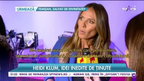 Celebrul model Heidi Klum a adus "jungla" în România!