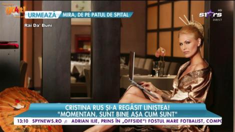 Cristina Rus și-a regăsit liniștea: "De ce nu și al treilea copil?"