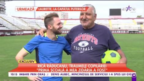 Rică Răducan povestește despre traumele copilăriei. „Prima școală a mea zidăria a fost”