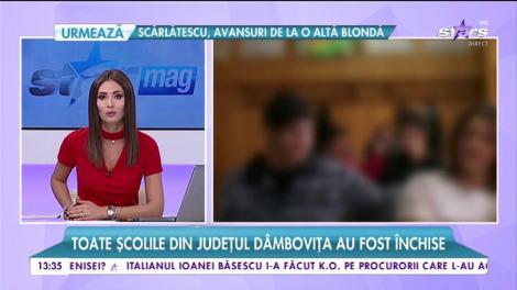 Toate școlile din județul Dâmbovița au fost închise