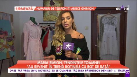Cum să te asortezi în acest sezon! Maria Simion ne învață tendințele toamnei