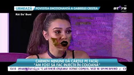 Carmen Minune dă carțile pe față! „ Am fost să fac injecții în coloană”