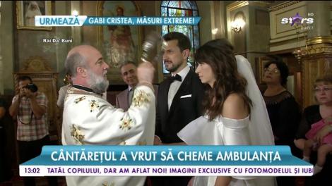 Clipe de panică pentru Adi Sînă şi Anca Serea! Artistul a vrut să cheme ambulanța