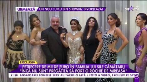 Imagini nedifuzate de la petrecerea de logodnă a fiicei lui Sile Cămătaru! Cum a fost cerută de soţie şi c&acirc;nd &icirc;mbracă rochia de mireasă