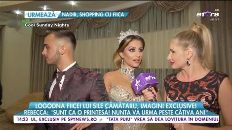 Logodnă fiicei lui Sile Cămătaru, imagini exclusive! Rebecca: "Încă nu sunt pregătită să port o rochie de mireasă"