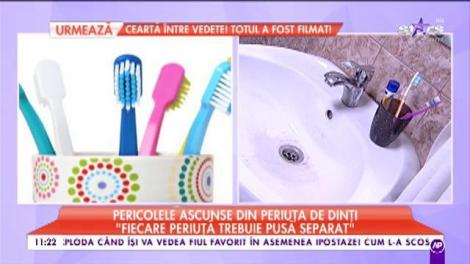 Pericolele ascunse din periuța de dinți