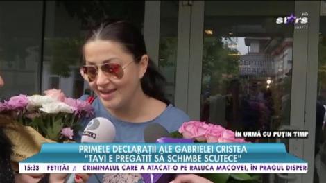 Gabriela Cristea, primele declaraţii de când a devenit mămică