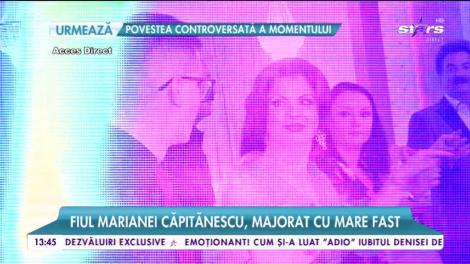 Fiul Mariei Căpitănescu, majorat cu mare fast