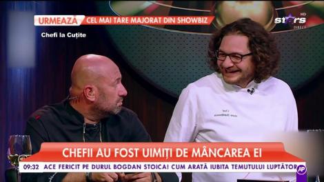 Floricica dansatoarea a făcut show la „Chef la Cuțite”. Jurații au fost uimiți de mâncarea ei