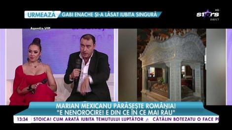 Marian Mexicanu s-a hotărât să părăsească România deftinitiv