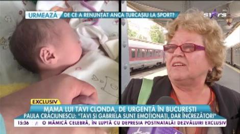 Mama lui Tavi Clonda, de urgență în Bucureşti