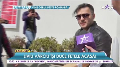 Primele imagini cu Liviu V&acirc;rciu la spital &icirc;nainte să &icirc;şi externeze fetiţa şi iubita: "Emoţii nu mai am"