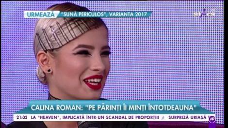 Fata Catincăi Roman: ”Pe părinți îi minți întotdeauna”