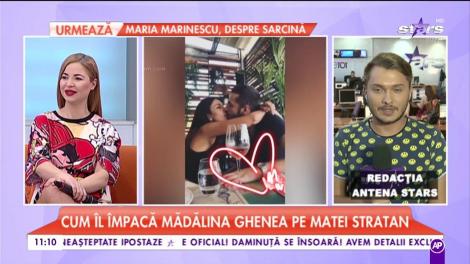 Cum îl împacă Mădălina Ghenea pe Matei Stratan