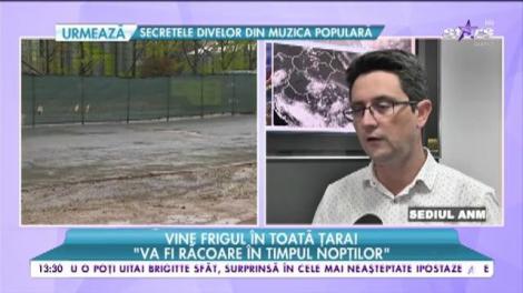 Vine frigul în toată ţară!