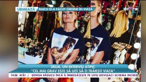 Delia a oferit pentru prima data un interviu atipic!