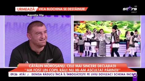 Deşi pare greu de crezut, Cătălin Moroşanu este un bărbat sensibil! ''Moartea din Carpaţi''a făcut dezvăluiri emoţionante din viaţa lui!