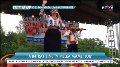 Alin Pascal a purtat un costum popular de la mama lui la TCDU