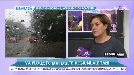Prognoza actualizată pentru toată săptămâna. Va ploua în mai multe regiunii ale țării