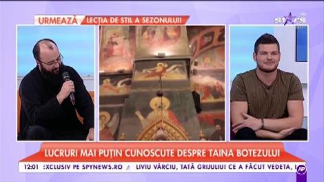 Părintele Visarion a vorbit despre Sfânta Taină a Botezului, la "Prietenii de la 11". Când îți poți creștina copilul