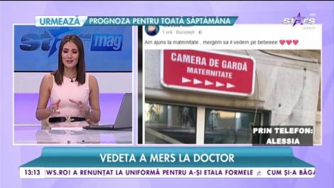 Alessia are probleme cu sarcina? Vedeta a mers de urgență la doctor