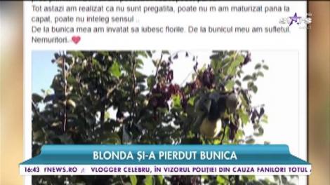 Denisa Nechifor, în doliu! Bunica ei s-a stins!
