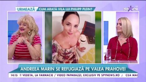 Andreea Marin se refugiază pe Valea Prahovei. Diva are casa ei de suflet