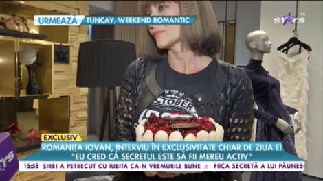 Romaniţa Iovan, interviu în exclusivitate, chiar de ziua ei!