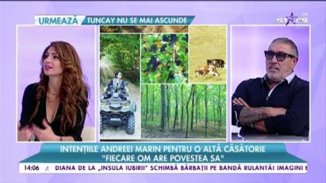 Intențiile Andreei Marin pentru o altă căsătorie. „Fiecare om are povestea sa”