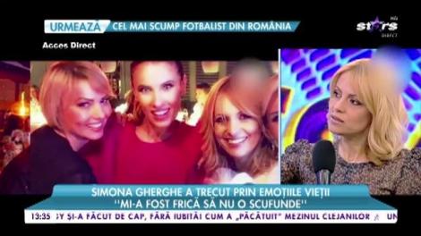 Simona Gherghe a trecut prin emoțiile vieții: „Resimt o ușurare că a trecut totul cu bine”