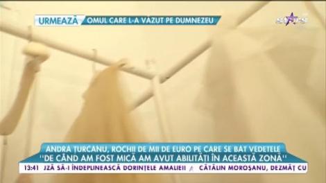 Andra Țurcanu, rochii de mii de euro pe care se bat vedetele