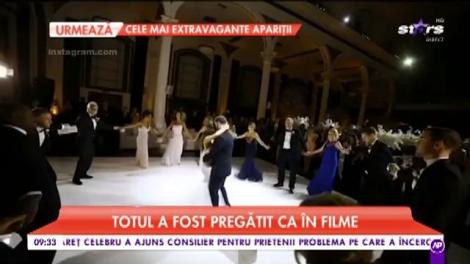 Nuntă de sute de mii de euro. Dansul miresei a făcut senzația serii