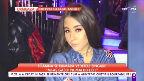 Toamna se numără vedetele singure. „Sunt foarte perfecționistă”