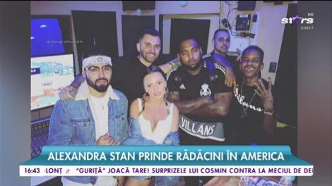 Alexandra Stan îşi începe cariera muzicală în America! Artista nici nu s-a mutat bine, că deja s-a pus pe treabă!