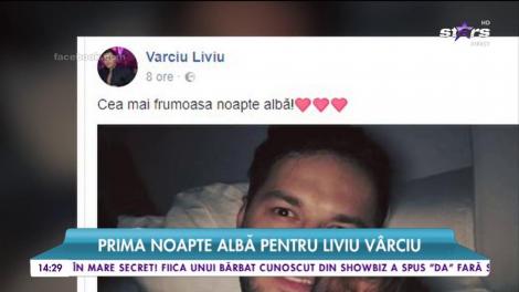Prima noapte albă pentru Liviu Vârciu. Artistul s-a pozat cu fetița lui