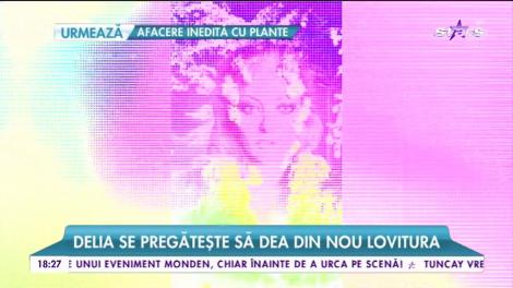 Așteptarea a luat sfârșit! Delia filmează videoclipul pentru piesa " Verde Împărat"