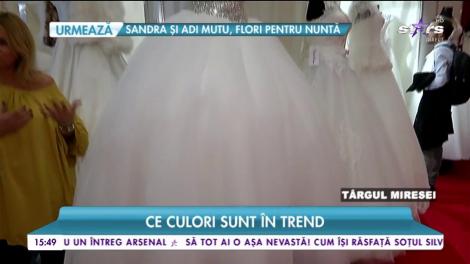 Ultimele tendiţe în materie de rochii de mireasă la Târgul Miresei!