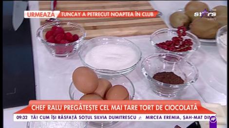 Chef Ralu ne pregătește cel mai tare tort de ciocolată
