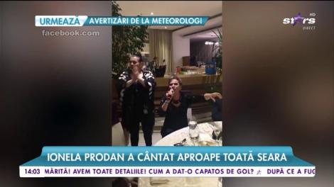Ionela Prodan, tort uriaș la aniversarea de 70 de ani
