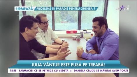 Iulia Vântur este pusă pe treabă! Românca vrea să scoată o nouă melodie