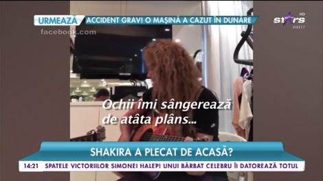 Primele imagini cu Shakira după ce s-a izvonit că a plecat de acasă